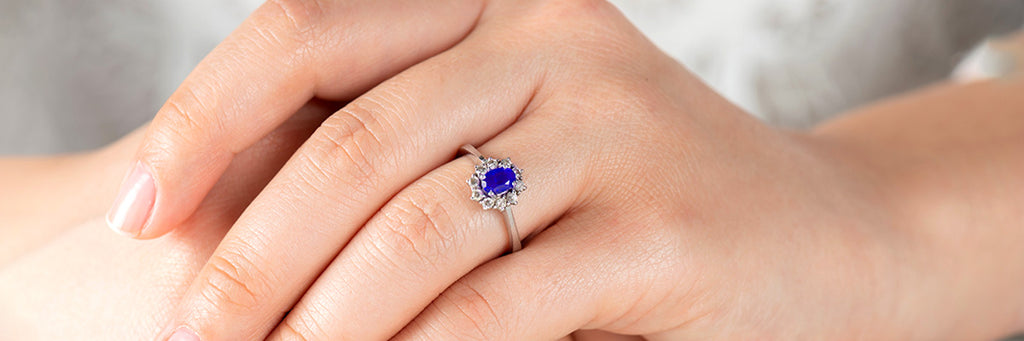 Should I Buy a Lab Created Blue Sapphire Engagement Ring?